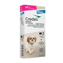 Antipulgas Credeli 112,5mg Pet 2,5 a 5,5kg 3 com Comprimidos
