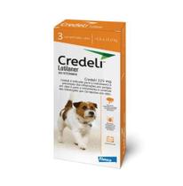 Antipulgas Credeli 225mg para Cães de 5,5 a 11kg