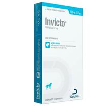 Antipulgas Dechra Invicto para Cães Adultos e Seniores de Porte Médio e Grande 57mg - 01 comprimido