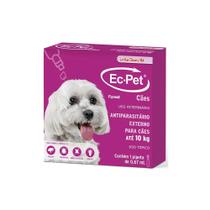 Antipulgas e Carrapaticida EcPet Chemitec para Cães até 10kg