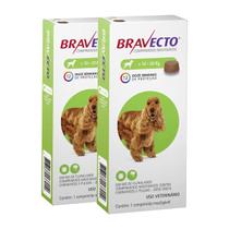 Antipulgas E Carrapatos Bravecto 10 A 20 Kg 500mg Kit Com 2 - MSD