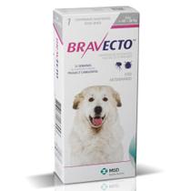 Antipulgas e Carrapatos Bravecto MSD Cães 40 à 56 kg 1400 mg - MSD