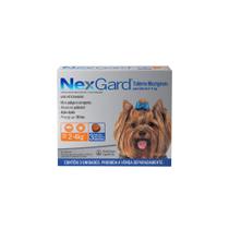 Antipulgas e Carrapatos Cães 2 a 4Kg 3 Tabletes Nexgard Antipulgas e Carrapatos Cães 2 a 4Kg 3 Tabletes Nexgard