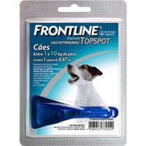 Antipulgas E Carrapatos Cães De 1 A 10kg Frontline Top Spot