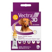Antipulgas e Carrapatos Ceva Vectra 3D 0,8 mL para Cães de 1,5 a 4 Kg - 0,8 mL
