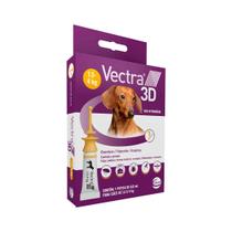 Antipulgas e Carrapatos Ceva Vectra 3D P/ Cães de 4 a 10Kg
