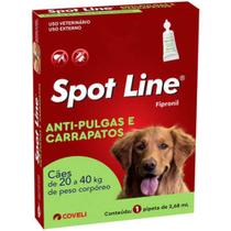 Antipulgas e Carrapatos Coveli Spot Line para Cães de 20 Kg a 40 Kg