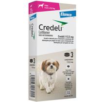 Antipulgas e Carrapatos Credeli 112,5 mg 2,5 a 5,5 kg Cães Antipulgas e Carrapatos Credeli 112,5 mg 2,5 a 5,5 kg Cães