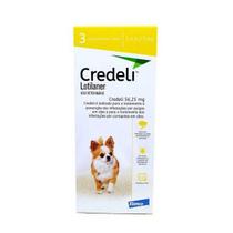 Antipulgas e Carrapatos Credeli 56,25mg 1,3 a 2,5 kg Elanco 3 Comprimidos