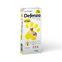 Antipulgas e Carrapatos Defenza 45 mg Para Cães de 2 a 4,5kg 1 Comprimido - MSD Antipulgas e Carrapatos Defenza 45 mg Para Cães de 2 a 4,5kg 1 Comprimido - MSD