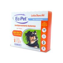 Antipulgas e carrapatos Ec Pet Cães 11 a 20kg Pipeta - Chemitec
