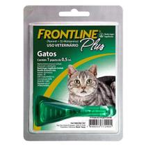 Antipulgas e Carrapatos Frontline Plus para Gatos 0,5ml
