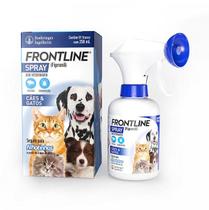 Antipulgas e Carrapatos Frontline Spray para Cães e Gatos 250ml