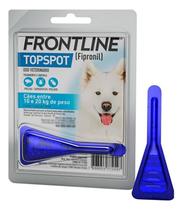 Antipulgas E Carrapatos Frontline Topspot Cães De 10 A 20 Kg Remédio Medicamento Pipeta Aplicável - Boehringer Ingelheim