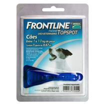 Antipulgas e Carrapatos Frontline Topspot para Cães de 1 a 10kg - 1 unidade