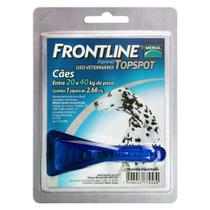 Antipulgas e Carrapatos Frontline Topspot para Cães de 20 a 40kg - 1 unidade