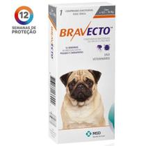 Antipulgas e Carrapatos MSD Bravecto para Cães de 4,5 a 10 Kg - Bravecto, Msd Saúde Animal