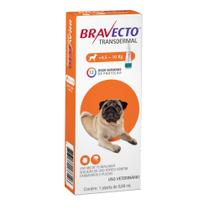 Antipulgas e Carrapatos MSD Bravecto Transdermal para Cães de 4,5 a 10 Kg - 250 mg