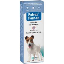 Antipulgas e Carrapatos MSD Pulvex Pour-On para Cães - Embalagem com 1 Pipeta