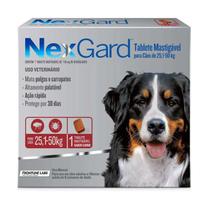 Antipulgas e Carrapatos NexGard 136,0 mg para Cães de 25,1 a 50kg