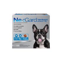 Antipulgas e Carrapatos NexGard para Cães de 4,1 a 10kg - Boehringer Ingelheim
