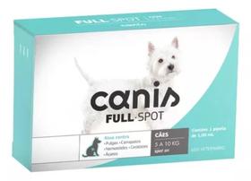 Antipulgas E Vermífugo Canis Fullspot Cães 5 A 10 Kg 1,00ml - Labyes