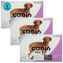 Antipulgas e vermifugo canis fullspot cães de 11 a 25kg 2,50ml kit com 3 Antipulgas e vermifugo canis fullspot cães de 11 a 25kg 2,50ml kit com 3