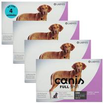Antipulgas e vermifugo canis fullspot cães de 11 a 25kg 2,50ml kit com 4 Antipulgas e vermifugo canis fullspot cães de 11 a 25kg 2,50ml kit com 4