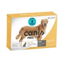 Antipulgas e vermifugo canis fullspot cães de 26 a 40kg 4,00ml kit com 3