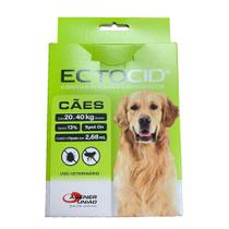 Antipulgas Ectocid para Cães de 20 à 40kg Agener 2,68ml - Agener União