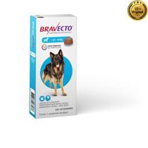 Antipulgas Eficaz Para Cachorro Bravecto Msd 20Kg A 40Kg 1 Dose