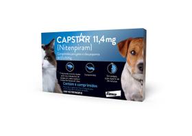Antipulgas Elanco Capstar 11mg Caes E Gatos 6 Comprimidos