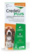 Antipulgas Elanco Credeli Plus Para Cães De 5,5 A 11 Kg