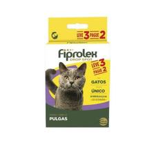 Antipulgas Fiprolex para Gatos de 0,5 mL - Caixa com 3 pipetas