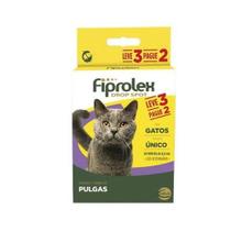 Antipulgas Fiprolex para Gatos de 0,5 mL - Caixa com 3 pipetas Antipulgas Fiprolex para Gatos de 0,5 mL - Caixa com 3 pipetas