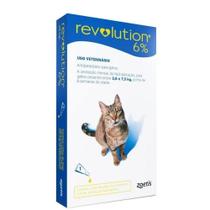 Antipulgas Gatos Revolution 75mg 2,6-7,5kg 1 Bisnaga Antipulgas Gatos Revolution 75mg 2,6-7,5kg 1 Bisnaga