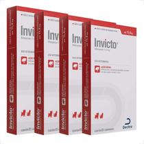 Antipulgas Invicto 11,4mg Dechra - 4 Comprimido
