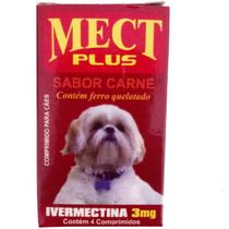Antipulgas Mect Plus 3 Mg Cães de 7,5 a 15Kg