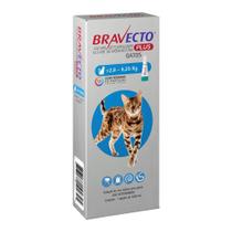 Antipulgas MSD Bravecto Plus Transdermal para Gatos de 2,8kg até 6,25kg - 1 Pipeta - Msd Animal