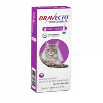 Antipulgas MSD Bravecto Transdermal para Gatos de 6,25 a 12,5 Kg - 500 mg