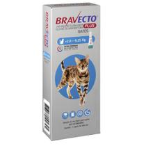 Antipulgas MSD Bravecto Transdermal Plus para Gatos de 2,8 a 6,25 Kg - 1 Pipeta
