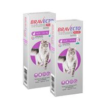 Antipulgas MSD Bravecto Transdermal Plus para Gatos de 6,25 a 12,5 Kg - 1 Pipeta (2 Unidades)