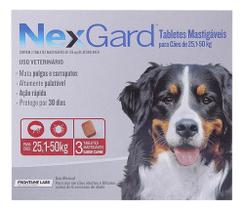 Antipulgas Nexgard Cães De 25 À 50kg 3 Tabletes Antipulgas Nexgard Cães De 25 À 50kg 3 Tabletes