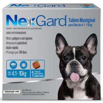 Antipulgas Nexgard Cães de 4 à 10Kg 1 Tablete - Merial