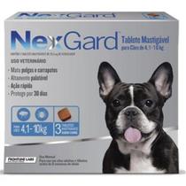 Antipulgas Nexgard Cães de 4 à 10Kg 3 Tabletes - Merial