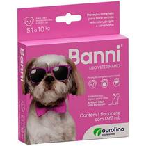 Antipulgas Ourofino Banni 3 Para Cães De 5,1 A 10 Kg - Ourofino