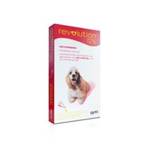 Antipulgas Revolution 12% para Cães de 10,1kg a 20kg 1 Tubo Antipulgas Revolution 12% para Cães de 10,1kg a 20kg 1 Tubo