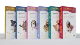 Antipulgas Revolution 6% para Cães e Gatos até 2,5kg 3 Tubo - Zoetis