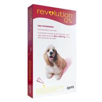 Antipulgas Revolution Cães 10 a 20 kg - 12% 1 ml - Combo 3 unidades