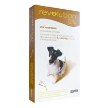 Antipulgas Revolution Cães 5 a 10 kg - 12% 0,5 ml 60 mg Antipulgas Revolution Cães 5 a 10 kg - 12% 0,5 ml 60 mg